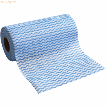 HygoClean Spül- und Reinigungstuch Eco Rolle 20x40cm blau-weiß HygoClean Spül- und Reinigungstuch Eco Rolle 20x40cm blau-weiß von HygoClean
