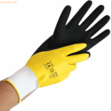 10 x HygoStar Polyester-Feinstrick-Handschuh Wet Protect XL/10 gelb-sc 10 x HygoStar Polyester-Feinstrick-Handschuh Wet Protect XL/10 gelb-sc von HygoStar