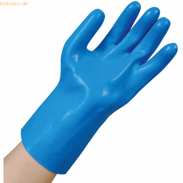 12 x HygoStar Chemikalienschutz-Handschuh LatexProfessional M 30cm bla von HygoStar