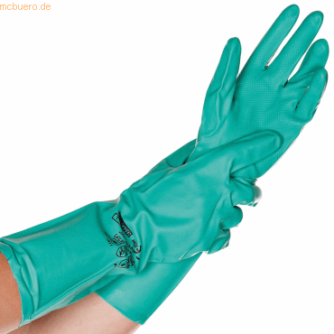 12 x HygoStar Chemikalienschutz-Handschuh Nitril Professional XXL 34cm von HygoStar