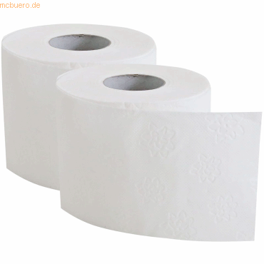 9 x HygoStar Toilettenpapier Kleinrolle Zellstoff 3-lagig 11x9,4cm hoc von HygoStar