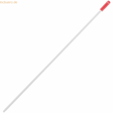 4 x Hygoclean Besenstiel 140cm Carbon weiß/rot 4 x Hygoclean Besenstiel 140cm Carbon weiß/rot von Hygoclean