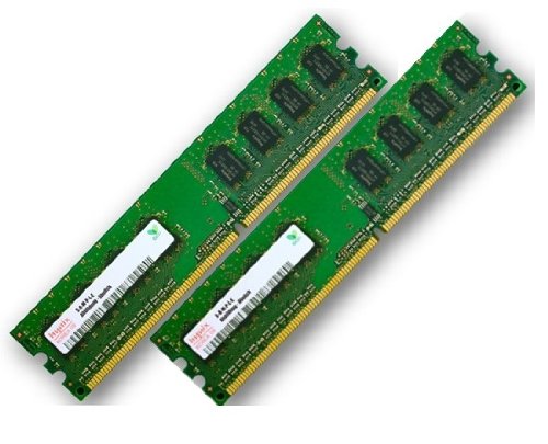 4GB Dual Channel Kit: HYNIX original 2 x 2 GB 240 pin DIMM DDR2-800 (PC2-6400, 800Mhz, CL6) double side ( HYMP125U64CP8-S6 ) für DDR2 Festrechner - 100% kompatibel zu PC2-5300, 667Mhz, CL5 von Hynix