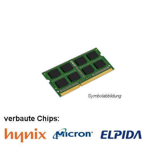 8GB (1x 8GB) DDR3 1600MHz (PC3 12800S) SO Dimm Notebook Laptop Arbeitsspeicher RAM Memory Hynix Micron Elpida von Hynix