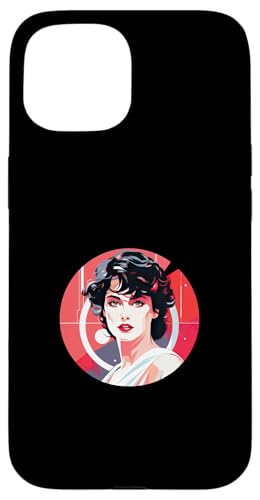 Hypatia 80er Jahre Retro Hülle für iPhone 15 Hypatia 80er Jahre Retro Hülle für iPhone 15 von Hypatia Art Style Designs For Women in STEM