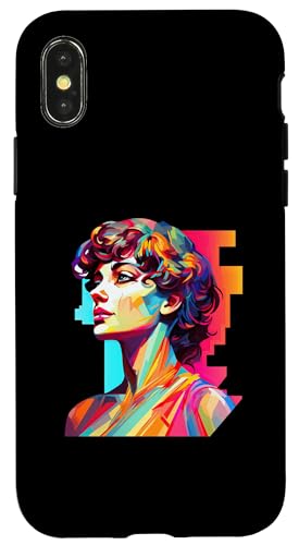 Hypatia Bunt Hülle für iPhone X/XS Hypatia Bunt Hülle für iPhone X/XS von Hypatia Art Style Designs For Women in STEM