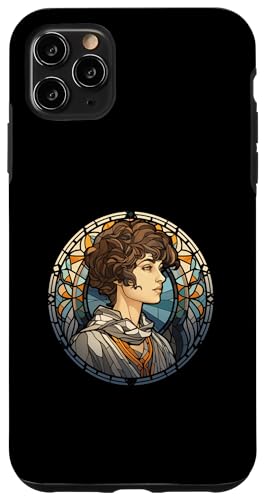 Hypatia Buntglas Hülle für iPhone 11 Pro Max von Hypatia Art Style Designs For Women in STEM