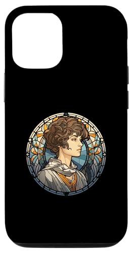 Hypatia Buntglas Hülle für iPhone 12/12 Pro Hypatia Buntglas Hülle für iPhone 12/12 Pro von Hypatia Art Style Designs For Women in STEM