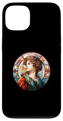 Hypatia Buntglas Hülle für iPhone 13 Hypatia Buntglas Hülle für iPhone 13 von Hypatia Art Style Designs For Women in STEM