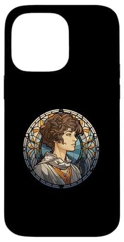 Hypatia Buntglas Hülle für iPhone 14 Pro Max Hypatia Buntglas Hülle für iPhone 14 Pro Max von Hypatia Art Style Designs For Women in STEM