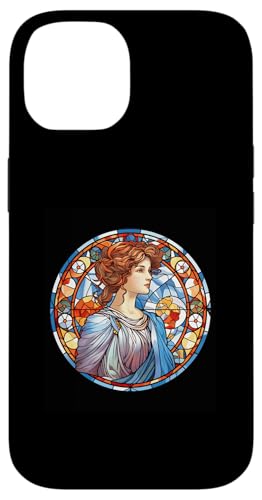 Hypatia Buntglas Hülle für iPhone 14 Hypatia Buntglas Hülle für iPhone 14 von Hypatia Art Style Designs For Women in STEM
