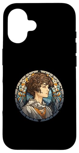 Hypatia Buntglas Hülle für iPhone 16 Hypatia Buntglas Hülle für iPhone 16 von Hypatia Art Style Designs For Women in STEM