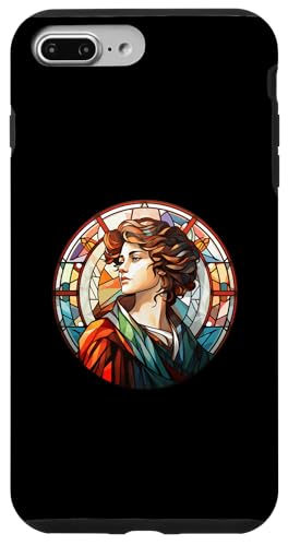 Hypatia Buntglas Hülle für iPhone 7 Plus/8 Plus Hypatia Buntglas Hülle für iPhone 7 Plus/8 Plus von Hypatia Art Style Designs For Women in STEM