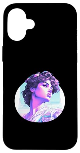 Hypatia Dampfwelle Hülle für iPhone 16 Plus Hypatia Dampfwelle Hülle für iPhone 16 Plus von Hypatia Art Style Designs For Women in STEM