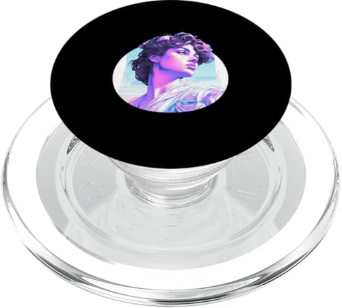 Hypatia Dampfwelle PopSockets PopGrip für MagSafe Hypatia Dampfwelle PopSockets PopGrip für MagSafe von Hypatia Art Style Designs For Women in STEM
