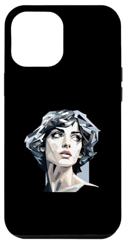 Hypatia Kubismus Hülle für iPhone 12 Pro Max Hypatia Kubismus Hülle für iPhone 12 Pro Max von Hypatia Art Style Designs For Women in STEM