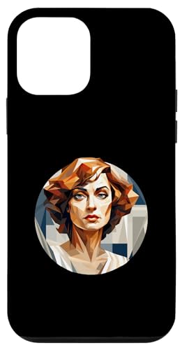 Hypatia Kubismus Hülle für iPhone 12 mini Hypatia Kubismus Hülle für iPhone 12 mini von Hypatia Art Style Designs For Women in STEM