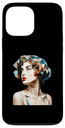 Hypatia Kubismus Hülle für iPhone 13 Pro Max Hypatia Kubismus Hülle für iPhone 13 Pro Max von Hypatia Art Style Designs For Women in STEM