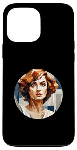 Hypatia Kubismus Hülle für iPhone 13 Pro Max Hypatia Kubismus Hülle für iPhone 13 Pro Max von Hypatia Art Style Designs For Women in STEM