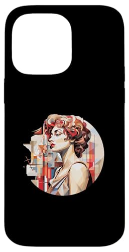 Hypatia Kubismus Hülle für iPhone 14 Pro Max Hypatia Kubismus Hülle für iPhone 14 Pro Max von Hypatia Art Style Designs For Women in STEM