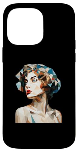 Hypatia Kubismus Hülle für iPhone 14 Pro Max Hypatia Kubismus Hülle für iPhone 14 Pro Max von Hypatia Art Style Designs For Women in STEM