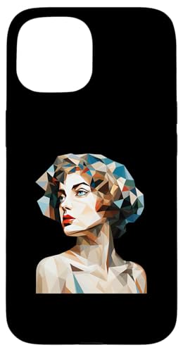Hypatia Kubismus Hülle für iPhone 15 Hypatia Kubismus Hülle für iPhone 15 von Hypatia Art Style Designs For Women in STEM