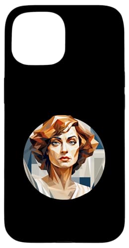 Hypatia Kubismus Hülle für iPhone 15 Hypatia Kubismus Hülle für iPhone 15 von Hypatia Art Style Designs For Women in STEM