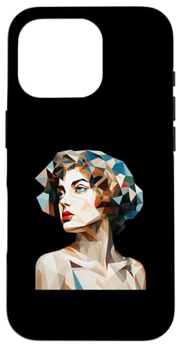 Hypatia Kubismus Hülle für iPhone 16 Pro Hypatia Kubismus Hülle für iPhone 16 Pro von Hypatia Art Style Designs For Women in STEM