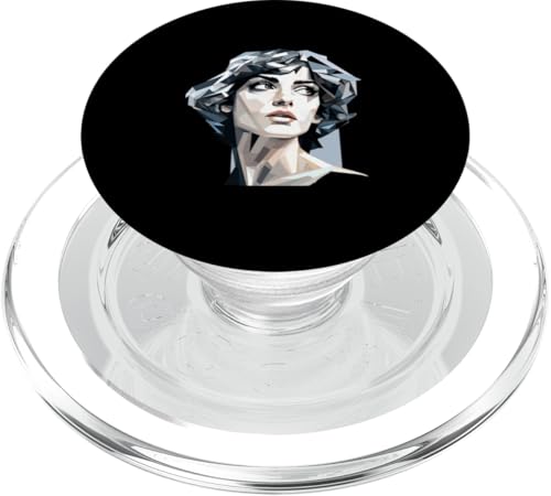 Hypatia Kubismus PopSockets PopGrip für MagSafe Hypatia Kubismus PopSockets PopGrip für MagSafe von Hypatia Art Style Designs For Women in STEM