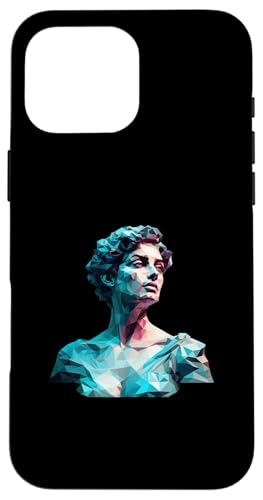 Hypatia Low Poly Art Hülle für iPhone 16 Pro Max Hypatia Low Poly Art Hülle für iPhone 16 Pro Max von Hypatia Art Style Designs For Women in STEM