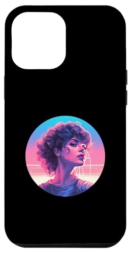 Hypatia Synthwave Hülle für iPhone 12 Pro Max Hypatia Synthwave Hülle für iPhone 12 Pro Max von Hypatia Art Style Designs For Women in STEM