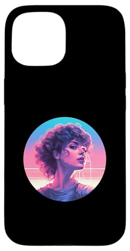 Hypatia Synthwave Hülle für iPhone 15 Hypatia Synthwave Hülle für iPhone 15 von Hypatia Art Style Designs For Women in STEM