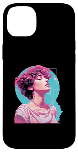 Hypatia Vaporwave Hülle für iPhone 14 Plus Hypatia Vaporwave Hülle für iPhone 14 Plus von Hypatia Art Style Designs For Women in STEM