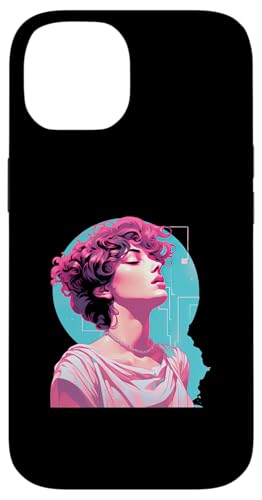 Hypatia Vaporwave Hülle für iPhone 14 Hypatia Vaporwave Hülle für iPhone 14 von Hypatia Art Style Designs For Women in STEM