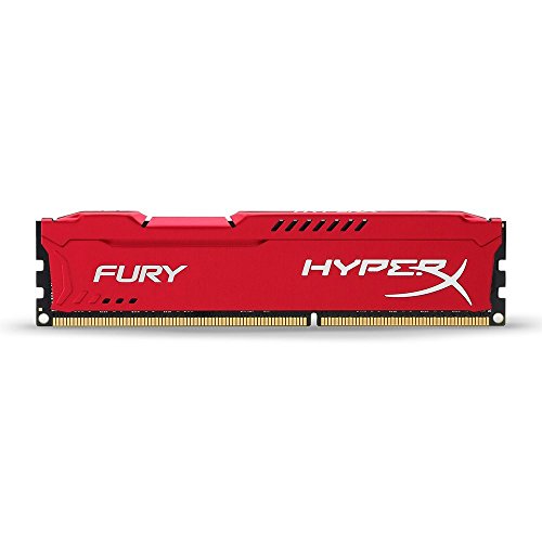 HyperX HX429C17FR/16 Fury Rot Arbeitsspeicher, DDR4, 16GB, 2933MHz, CL17, DIMM XMP HyperX HX429C17FR/16 Fury Rot Arbeitsspeicher, DDR4, 16GB, 2933MHz, CL17, DIMM XMP von Hyper X