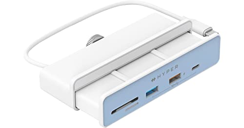 HYPER HD34A8 6 Port USB-C® (USB 3.2 Gen 2) Multiport Hub Weiß von Targus