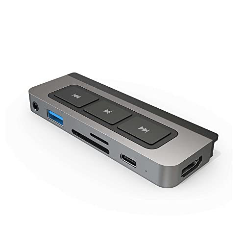 HYPER HD449 1 Port USB-C® (USB 3.2 Gen 2) Multiport Hub Grau, Silber von Hyper