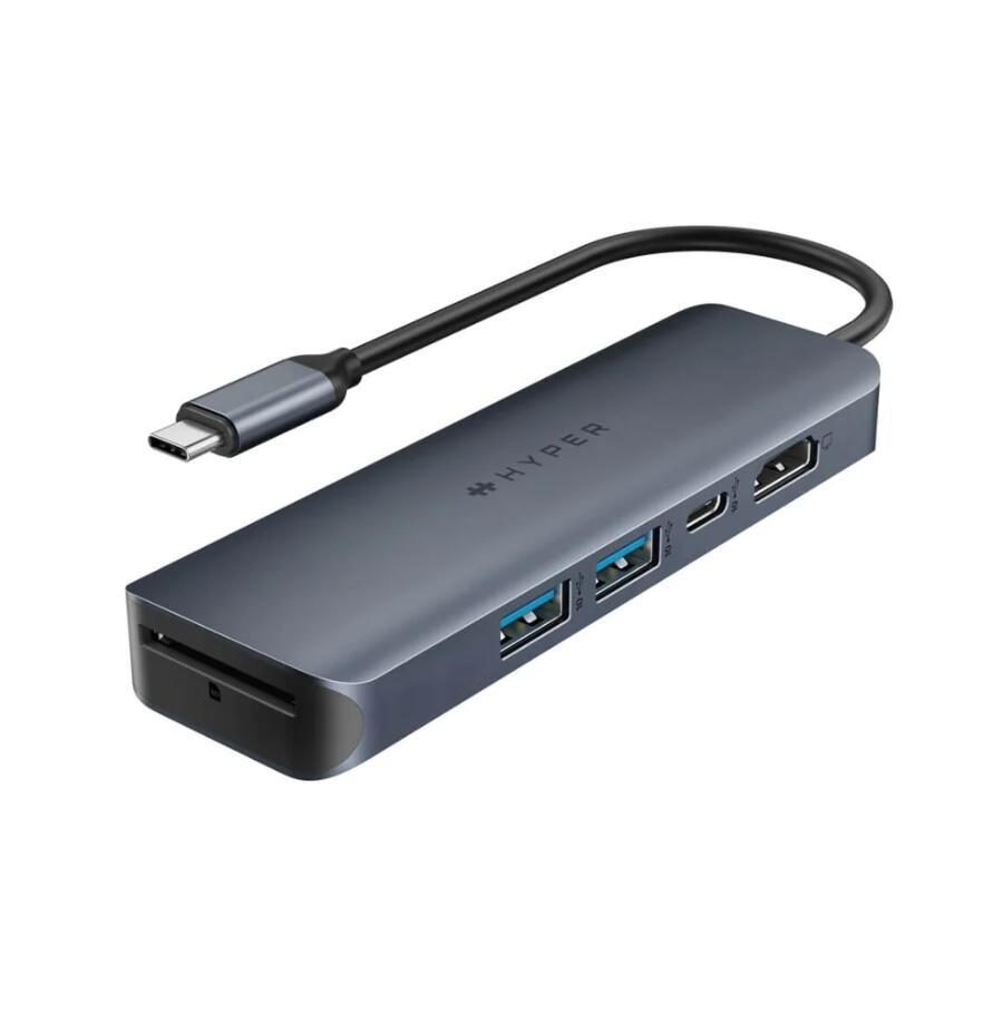 Hyper® HyperDrive EcoSmart™ Gen.2 Universal USB-C® 6-in-1 Hub w 100 W PD Powe... von Hyper
