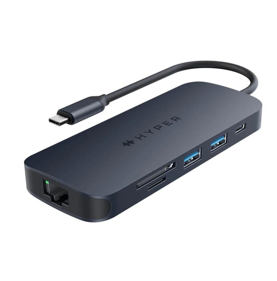 Hyper® HyperDrive EcoSmart™ Gen.2 Universal USB-C® 8-in-1 Hub w 140 W PD3.1 P... von Hyper