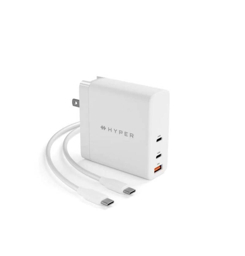 Hyper® HyperJuice PD3.1 140 W 3-port GaN Wall-Charger - w 2m USB-C to C PD3.1... von Hyper