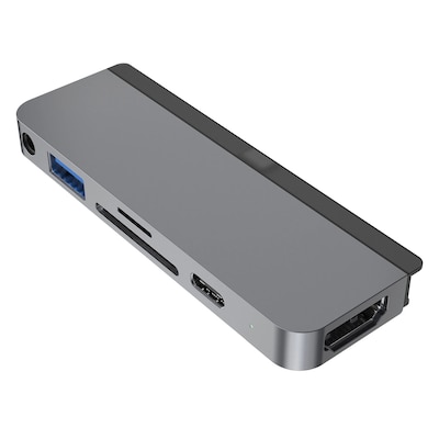 Hyper 6-in-1 iPad Pro USB-C Hub Grau von Hyper