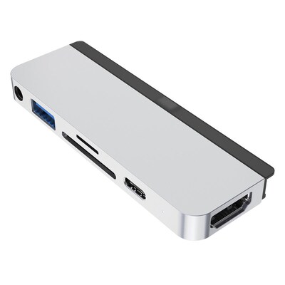 Hyper 6-in-1 iPad Pro USB-C Hub Silber von Hyper