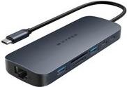 Hyper Drive EcoSmart Gen.2 Universal USB-C® 10-in-1 Hub w 140 W PD3.1 Power Pass-thru (HD4005GL) von Hyper