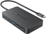 HyperDrive Next - Dockingstation - für Laptop, Tablet, Notebook, Smartphone - USB-C / USB4 / Thunderbolt 3 / Thunderbolt 4 - 2 x HDMI - 1GbE (HD7002GL) von Hyper