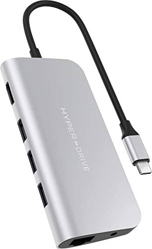 HyperDrive Power 9-in-1 USB-C-Hub für iPad Pro, MacBook Pro/Air, 10258346 von Hyper