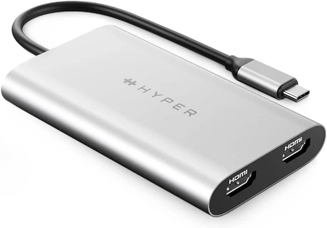 Targus HyperDrive Dual 4K - HDMI Adapter für M1, M2 & M3 MacBook von Hyper