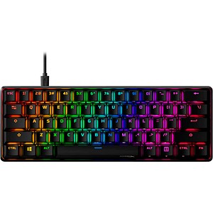 HyperX™ Alloy Origins 60 - HX Red Gaming-Tastatur schwarz von HyperX™