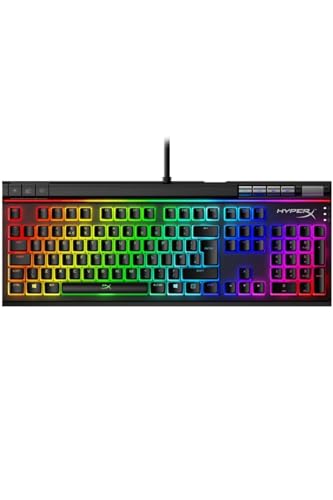 HyperX Alloy Elite 2 – Mechanische Gaming-Tastatur, roter Linearschalter, softwaregesteuertes Licht & Makro-Anpassung, ABS-Pudding-Tastenkappen, Mediensteuerung, RGB-LED-Hintergrundbeleuchtung HyperX Alloy Elite 2 – Mechanische Gaming-Tastatur, roter Linearschalter, softwaregesteuertes Licht & Makro-Anpassung, ABS-Pudding-Tastenkappen, Mediensteuerung, RGB-LED-Hintergrundbeleuchtung von HyperX