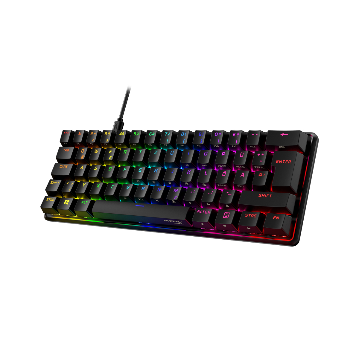 HyperX Alloy Origins 60 DE layout HyperX Alloy Origins 60 DE layout von HyperX