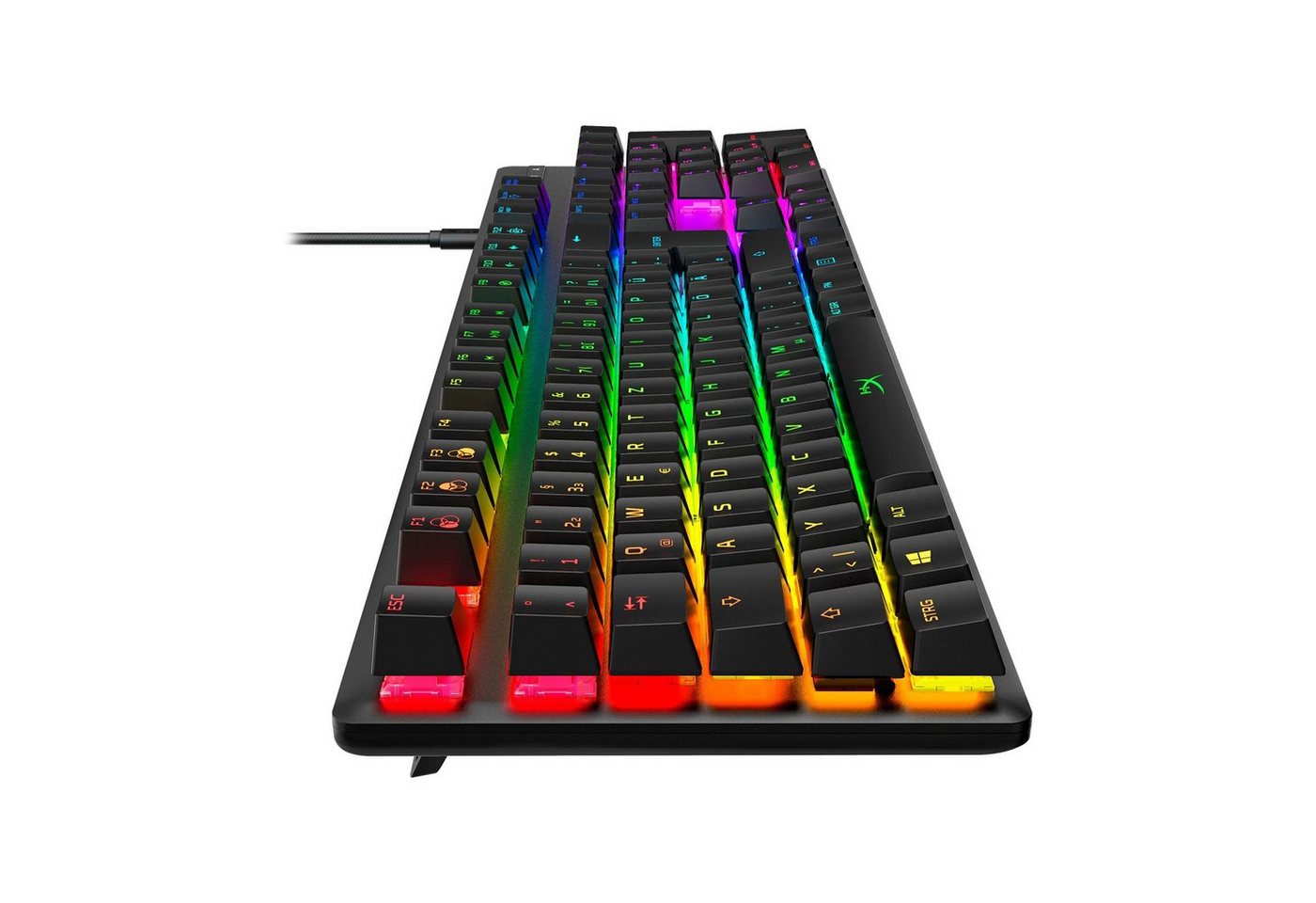 HyperX Alloy Origins PC-Tastatur (Gaming-Mode, LED-Beleuchtung, Mechanisch) von HyperX